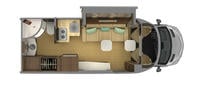 2022 Airstream ATLAS MB Floor Plan