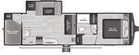 2025 Arcadia Select   27SBH Floor Plan