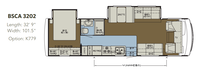 2010 Baystar 3202 Floor Plan