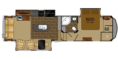 2016 Big Horn 3270RS Floor Plan