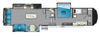 2022 Bighorn 3870FB Floor Plan