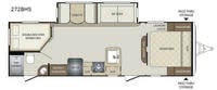 2018 Bullet 272BHS Floor Plan