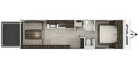 2020 Cherokee Grey Wolf 26RR  Floor Plan
