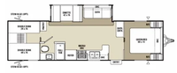 2007 Coachmen 32BHS Floor Plan