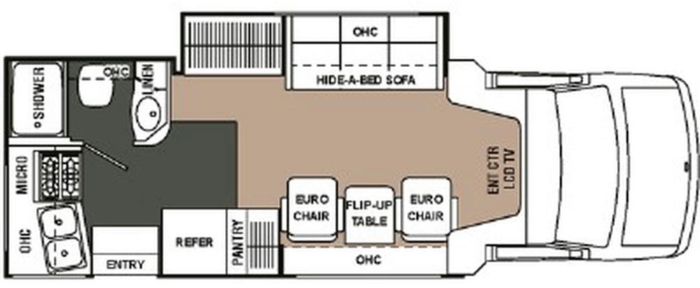 2007 Concord 235SO Floor Plan