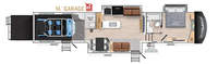 2026 Cyclone 4014C Floor Plan