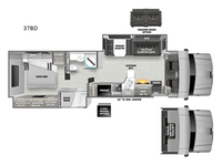 2023 DX3 37BD Floor Plan