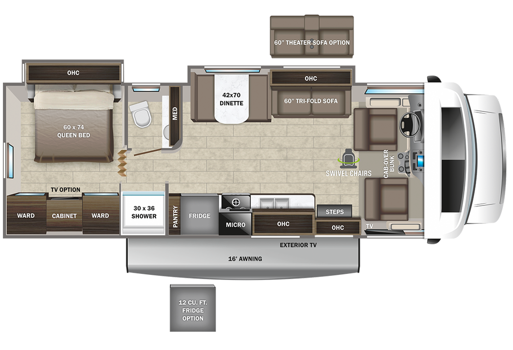 2023 Esteem 29V Floor Plan
