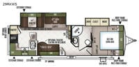 2018 Flagstaff 29RKWS Floor Plan