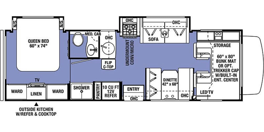2020 Forester 2861DS Floor Plan