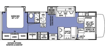 2020 Forester 2861DS Floor Plan