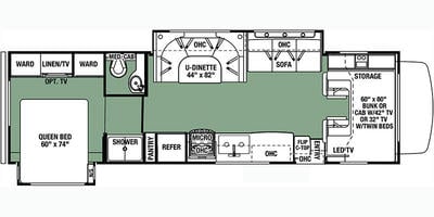 2017 Forester 3011DS Floor Plan