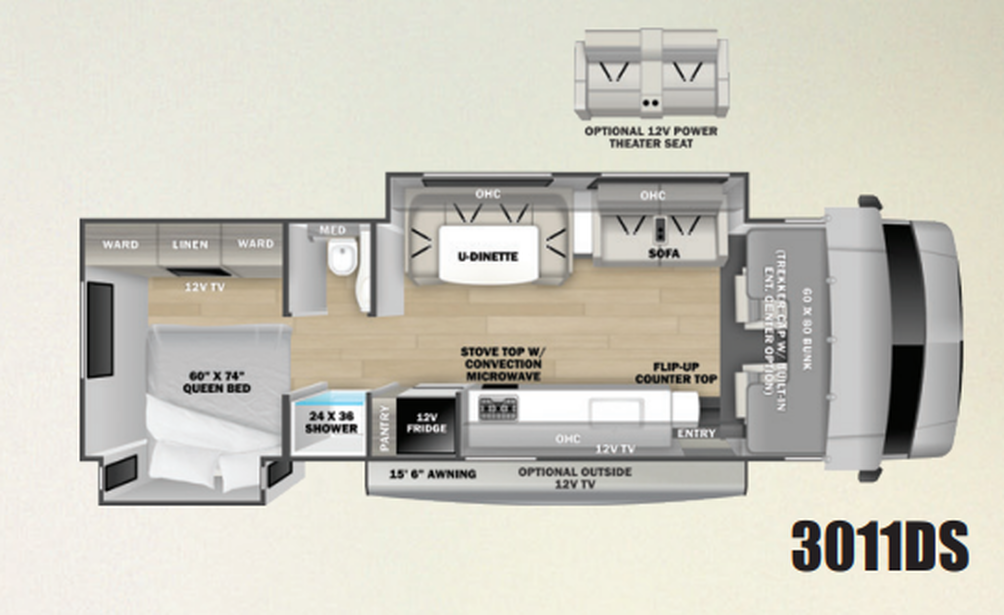 2026 Forester 3011DS Floor Plan