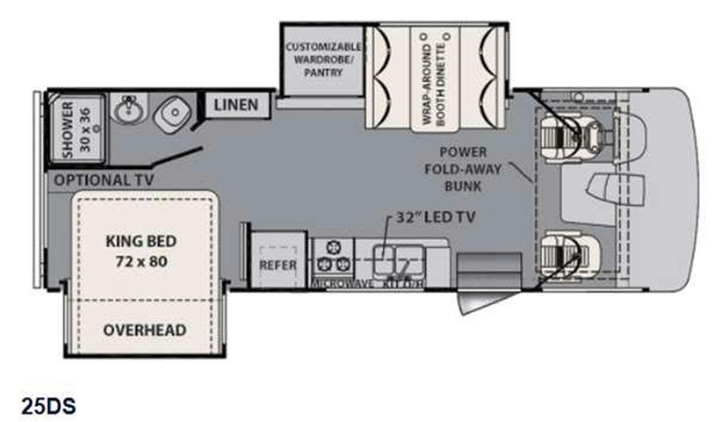 2015 FR3 25DS Floor Plan