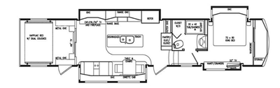 2017 Full House JX450 Floor Plan