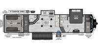 2024 Fuzion 373 Floor Plan