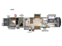 2023 Fuzion 373 Floor Plan
