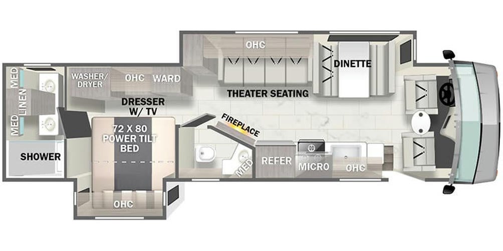 2023 Georgetown 7 Series GT7 36D7 Floor Plan