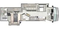 2023 Georgetown 7 Series GT7 36D7 Floor Plan