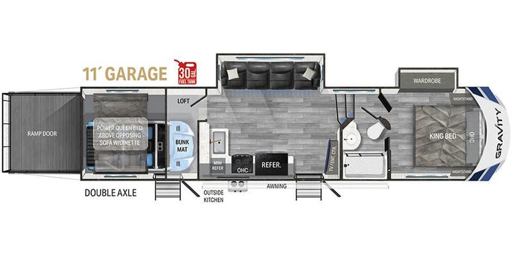 2023 Gravity 3210 Floor Plan
