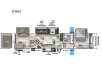 2024 Hemisphere 353BED Floor Plan