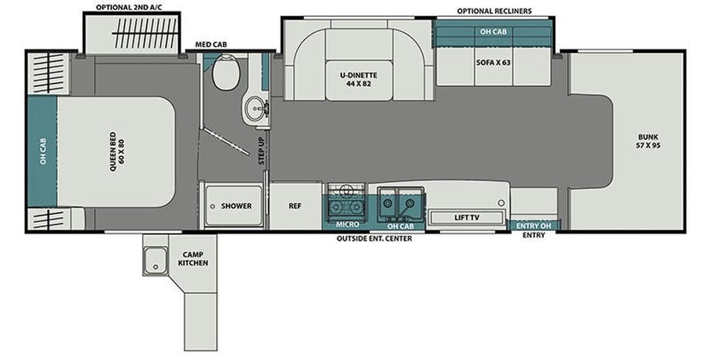 2022 Leprechaun Premier  319MB Floor Plan