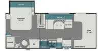 2021 Leprechaun 210RS  Floor Plan