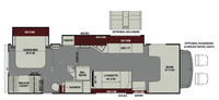 2021 Leprechaun 311FS Floor Plan