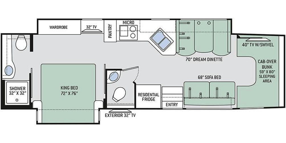 2021 Magnitude BH35 Floor Plan