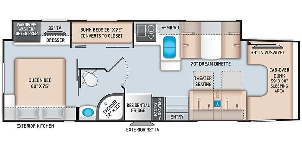 2021 Magnitude RB34 Floor Plan