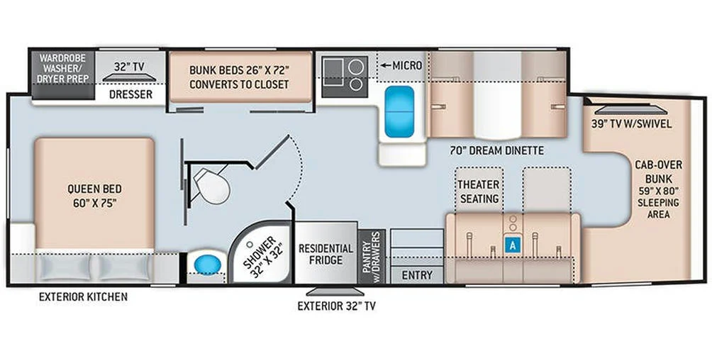 2021 Magnitude RB34 Floor Plan