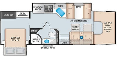 2021 Magnitude XG32 Floor Plan