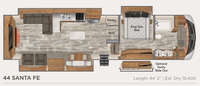 2023 Mobile Suites Santa Fe Floor Plan