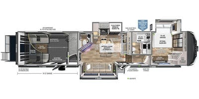 2024 Model G 4000  Floor Plan