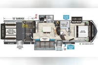 2023 Momentum 349M Floor Plan