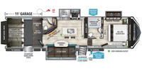 2021 Momentum 351M Floor Plan