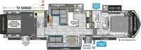 2023 Momentum 395MS-R Floor Plan