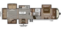 2019 Montana 3561RL Floor Plan