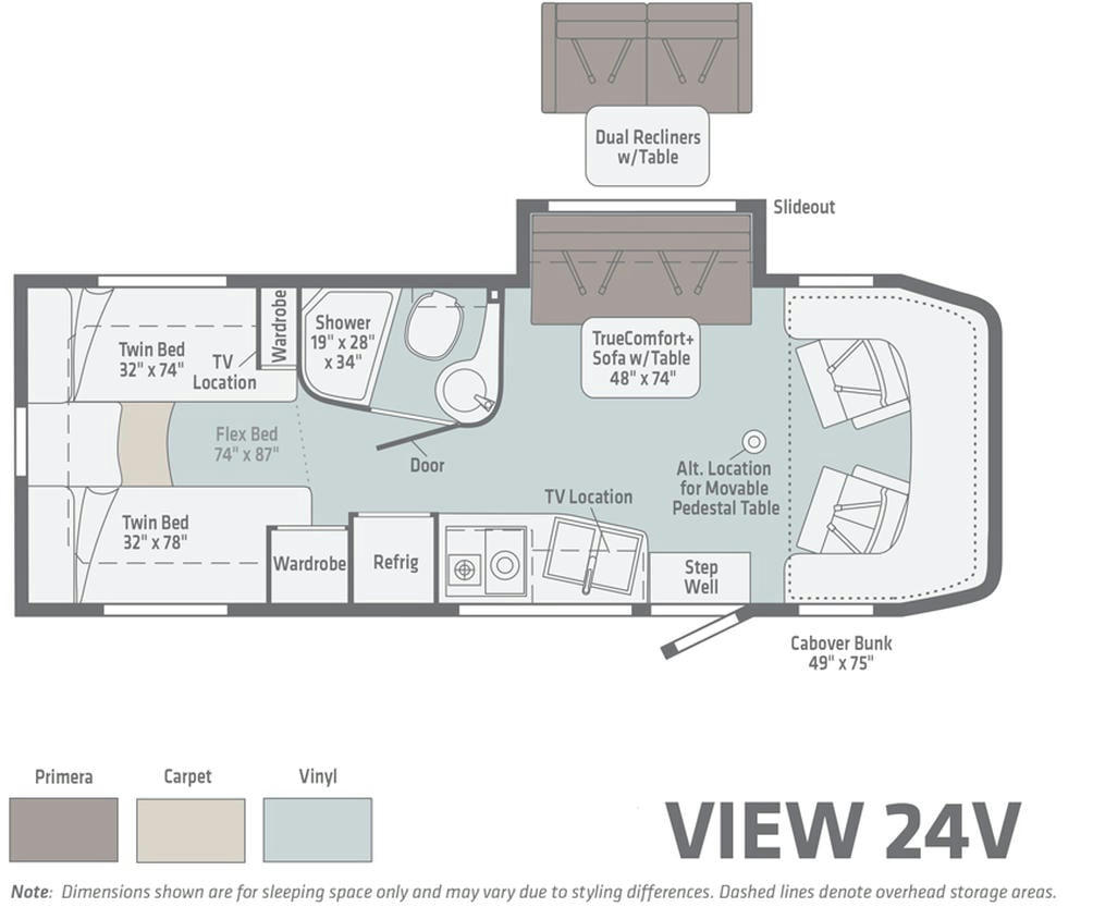 2017 Navion 24G Floor Plan