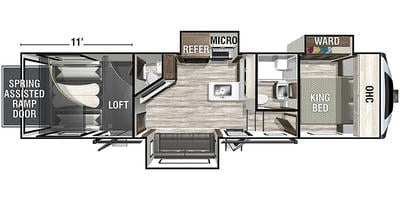2022 Nitro 321 Floor Plan