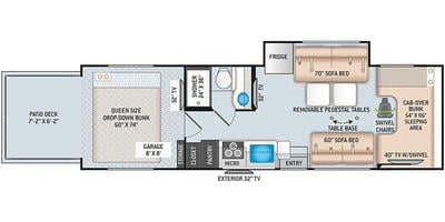 2021 Outlaw 29J Floor Plan