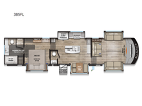 2022 Paradigm 385FL Floor Plan