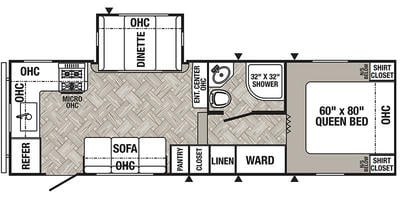 2022 Puma 255RKS Floor Plan