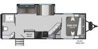 2021 Radiance 25RB Floor Plan