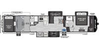 2024 Raptor 431 Floor Plan