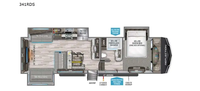 2022 Reflection 341RDS Floor Plan