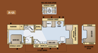 2005 Seneca 35 GS  Floor Plan