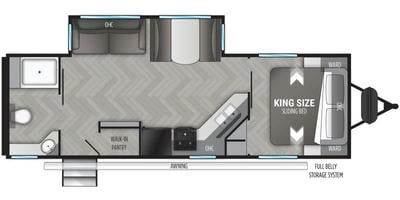 2022 Shadow Cruiser 260RBS Floor Plan