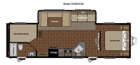 2013 Springdale 282BH-SSR Floor Plan