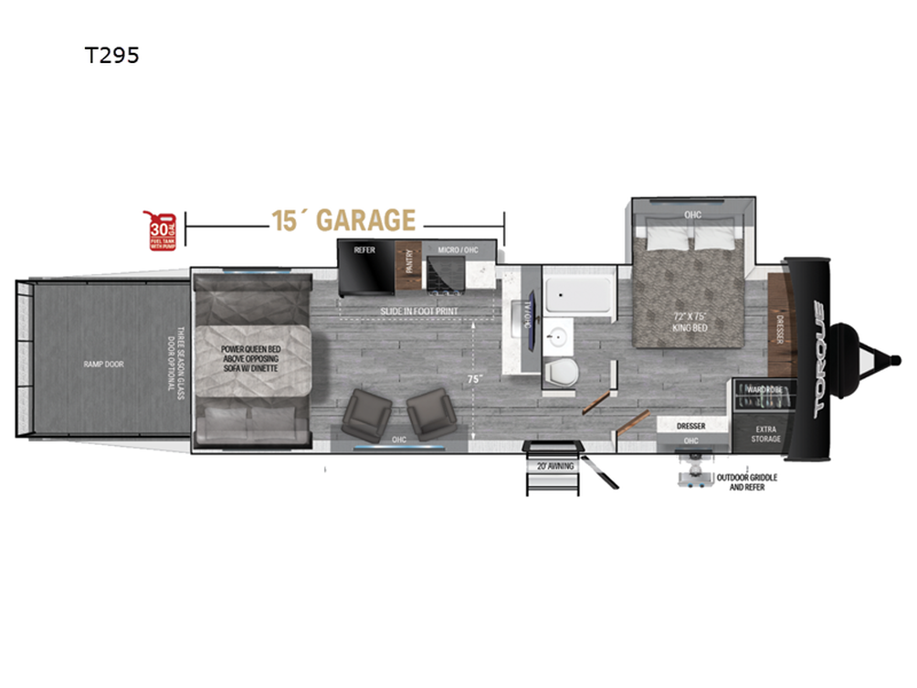 2024 Torque T295 Floor Plan